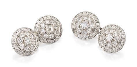 diamond cufflinks cartier|cartier cufflinks australia.